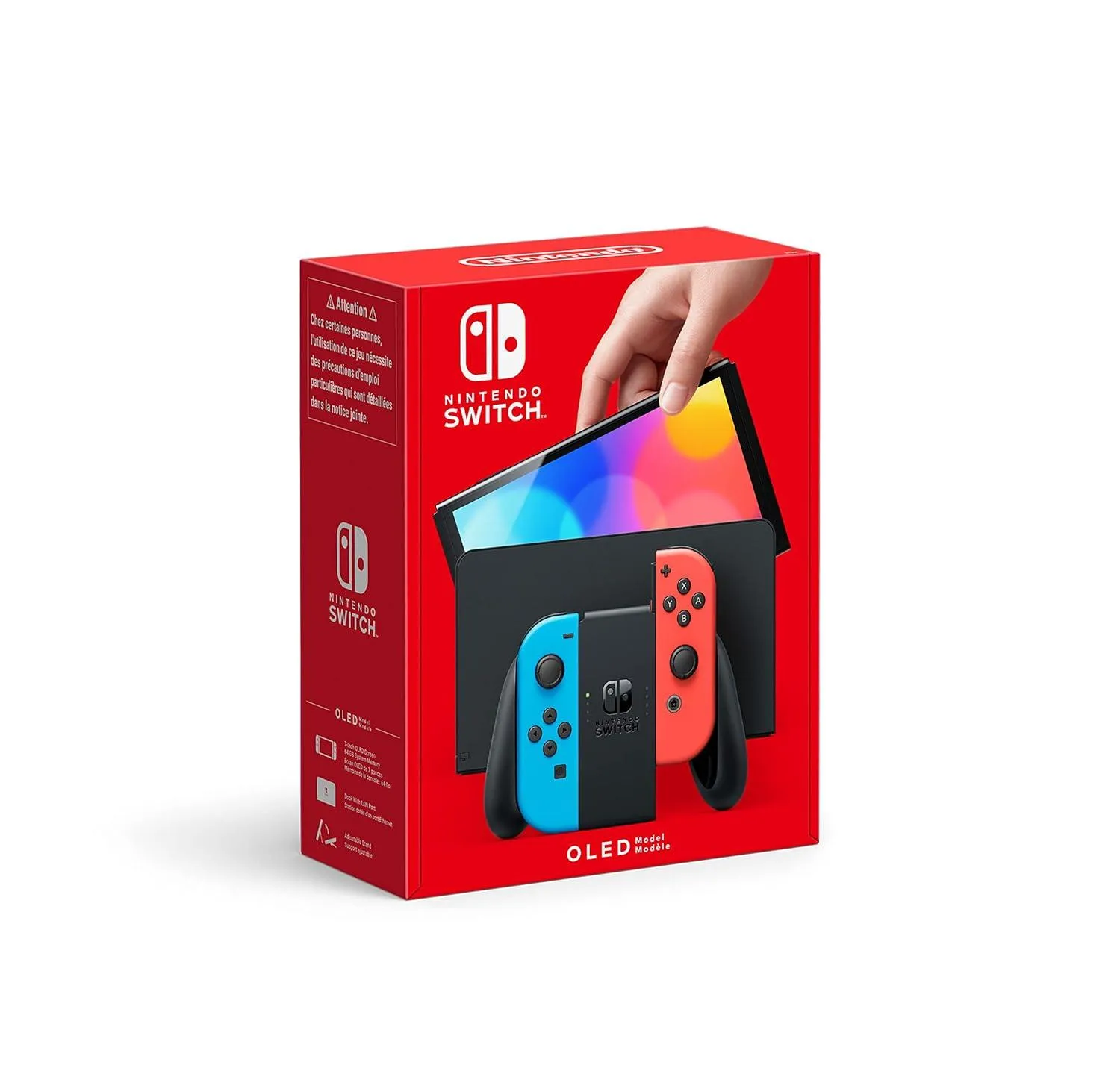 Console Nintendo Switch 64GB OLED Vermelho/Azul