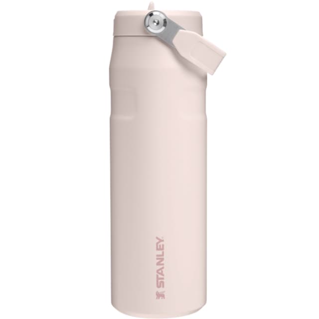 Garrafa Térmica Stanley The Aerolight IceFlow Bottle Flip Straw 2.0 Lid 710mL - Rose Quartz