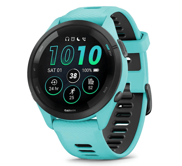 Relógio Garmin Forerunner 265 Music Aqua/Black 46MM