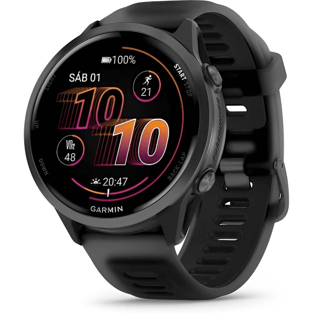 Smartwatch Garmin Forerunner 570 47MM 010-02971-00 Preto