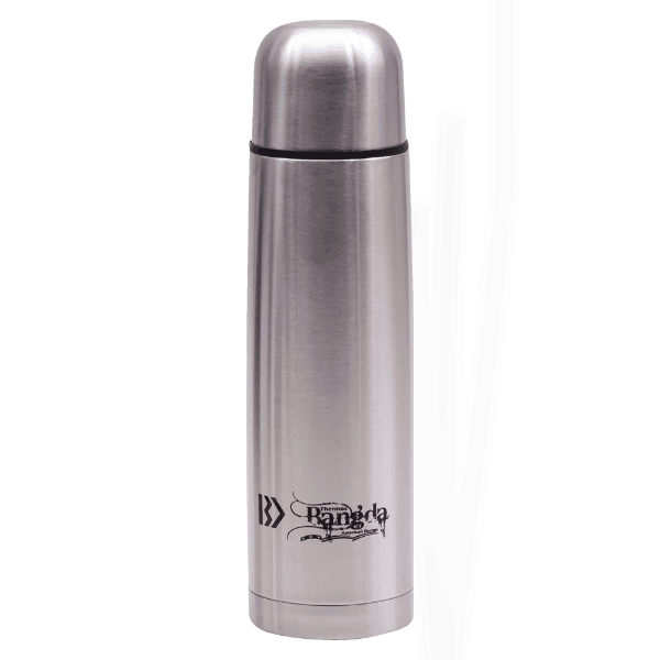 Garrafa Térmica Bangda De Aço Inoxidável 500ml Cinza