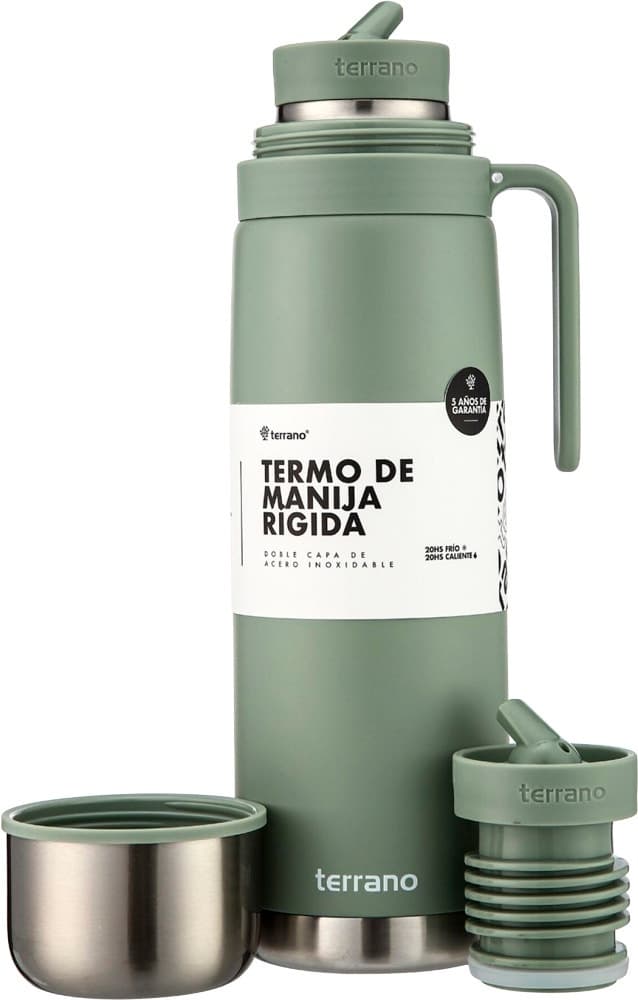 Garrafa Térmica Terrano 1L - Oliva