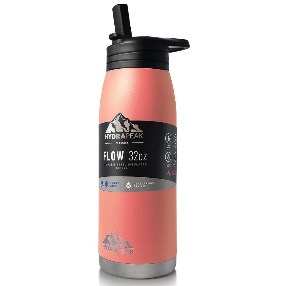 Garrafa Térmica Hydrapeak Hp-Flow-32-Peach 946ml Pêssego
