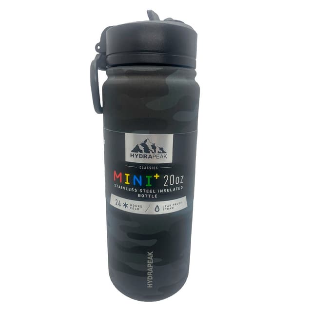 Garrafa Térmica Hydrapeak Hp-Mini20 600ml Preto