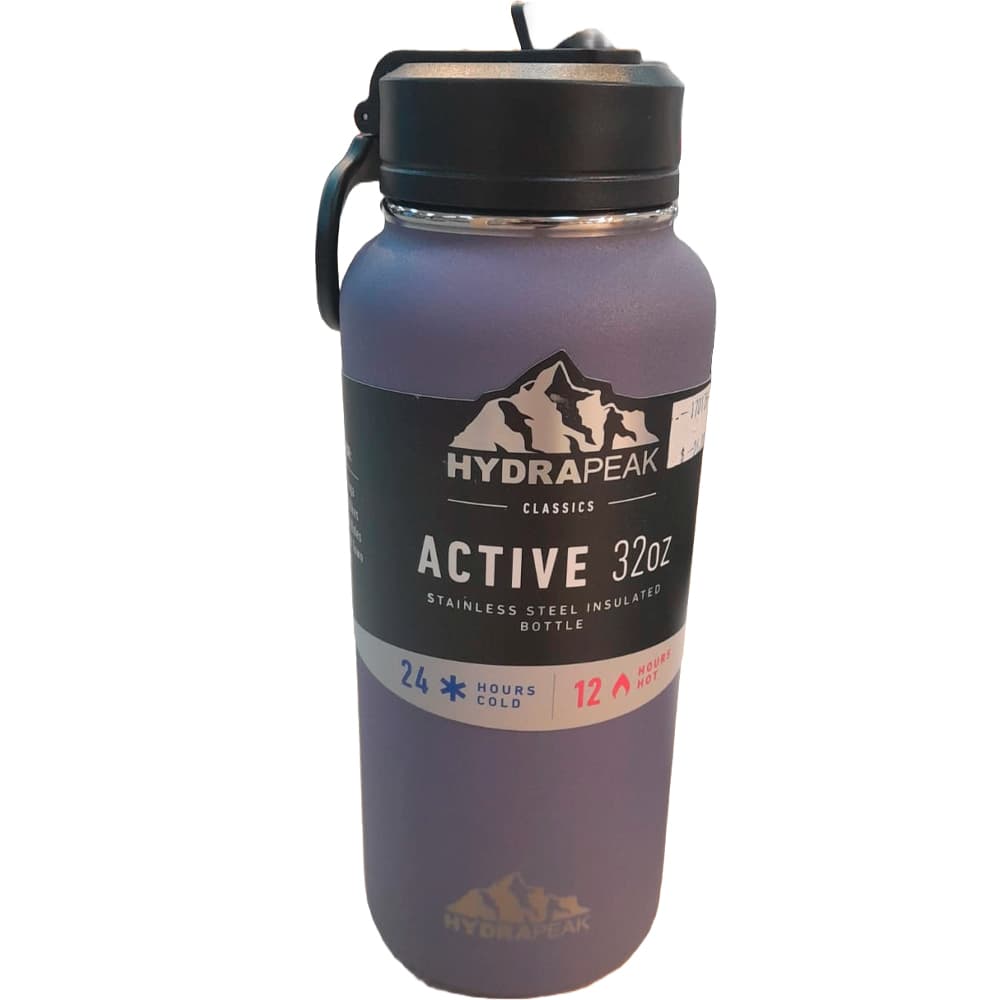 Garrafa Térmica Hydrapeak Hp-Wide-32-Plum-Straw 946ml Plum