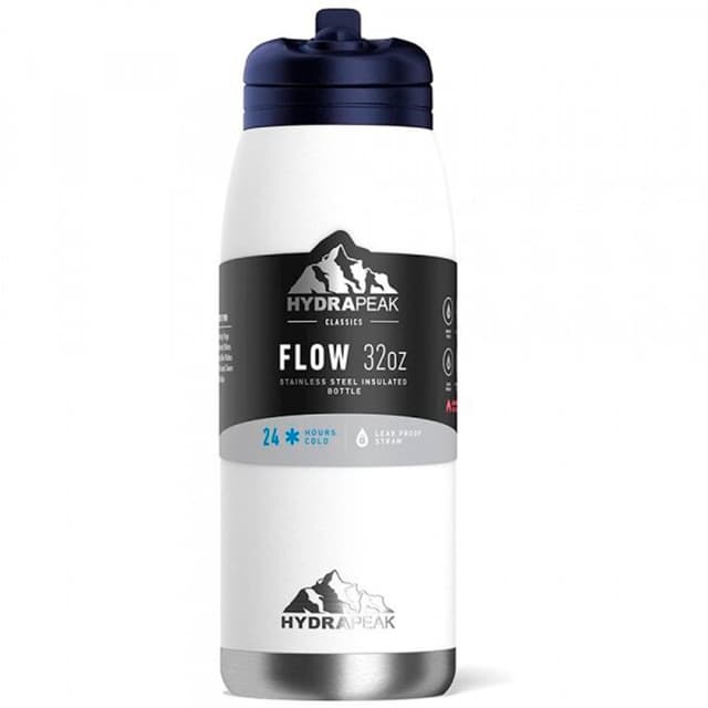 Garrafa Térmica Hydrapeak HP-WIDE-32-WHITE-STRAW 946ML - Branco