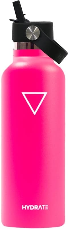 Garrafa Térmica Hydrate Flamingo 600 621mL Rosa
