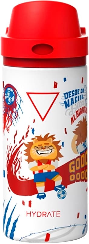 Garrafa Térmica Hydrate Albirroja Lion Edition 2 Em 1 - 500mL