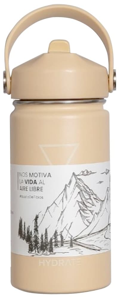 Garrafa Térmica Hydrate Beige - 355mL