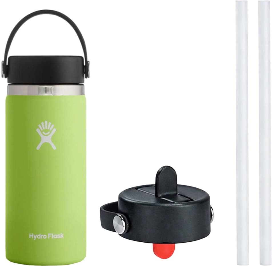Garrafa Térmica Hydro Flask W16BTS321 473mL + Tampa Wfs001 - Seagrass