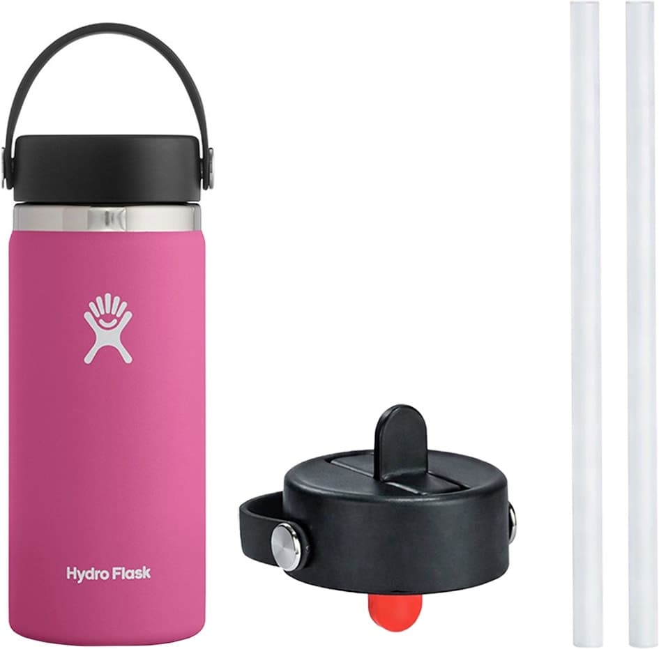 Garrafa Térmica Hydro Flask W16BTS622 473mL + Tampa Wsf001 - Carnation