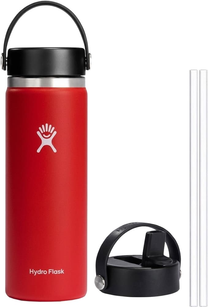Garrafa Térmica Hydro Flask W20BTS612 591mL + Tampa Wfs001 - Goji