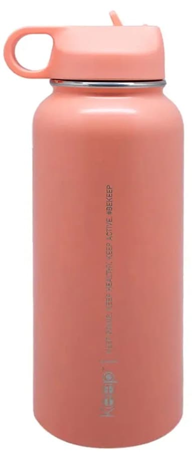 Garrafa Térmica Keep Isolada 1L Salmão