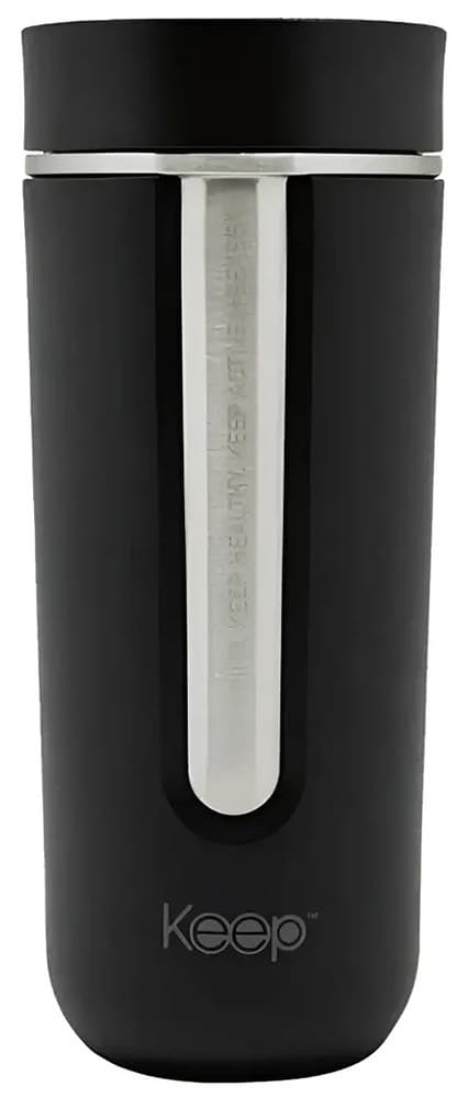 Garrafa Térmica Keep Metalico 540mL Preto