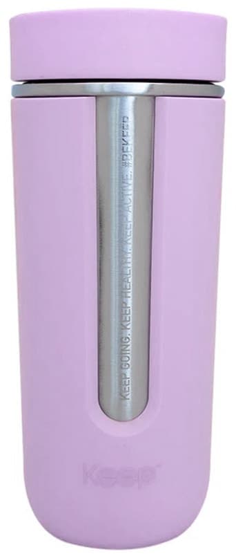 Garrafa Térmica Keep Mug Metalico 540mL Roxo