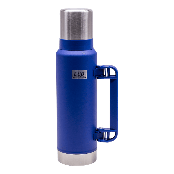 Garrafa Térmica Luo 1.3 Litros Aço Inoxidável Azul
