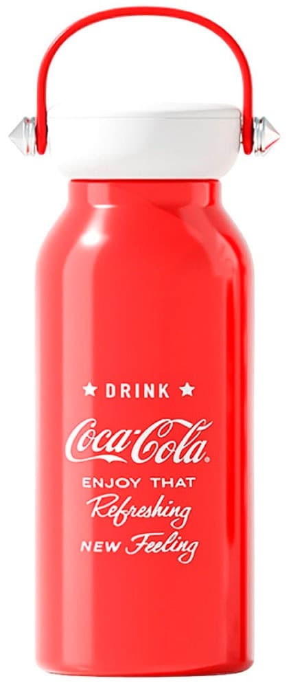 Garrafa Térmica Nonoo Coca Cola NS350K4 350mL Vermelha