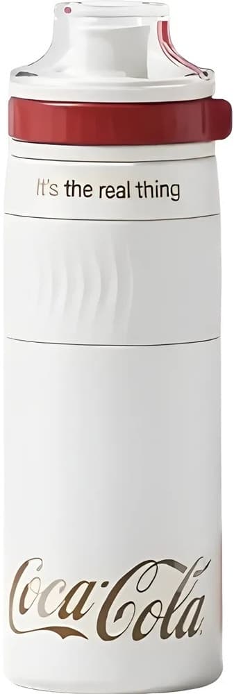 Garrafa Térmica Nonoo Coca Cola 750mL - Branco