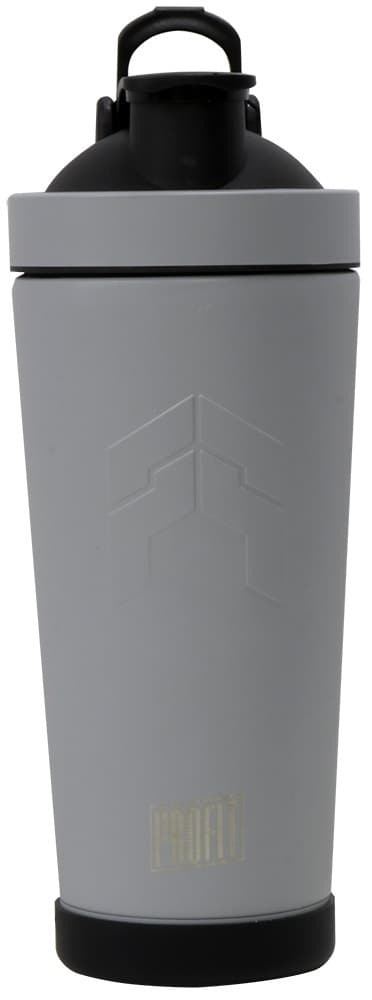 Garrafa Térmica Profit Shaker 750mL - Cinza