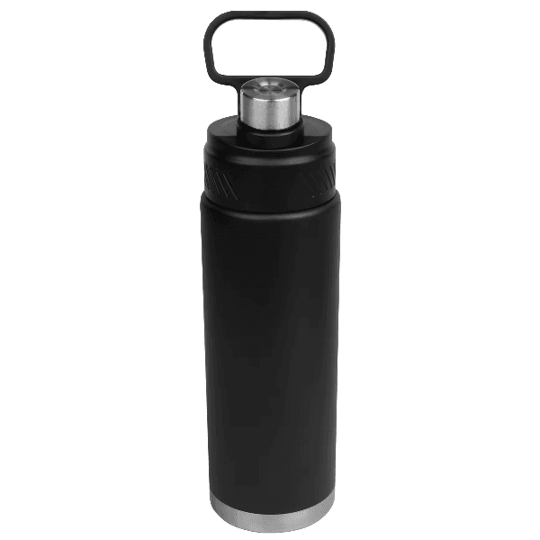 Garrafa Térmica Geral Stainless Aço Inox com Alça de Transporte 750ml Preto