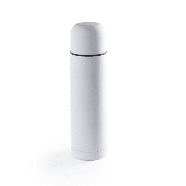 Garrafa Térmica Geral Inox Com Tampa 500 Ml Branco