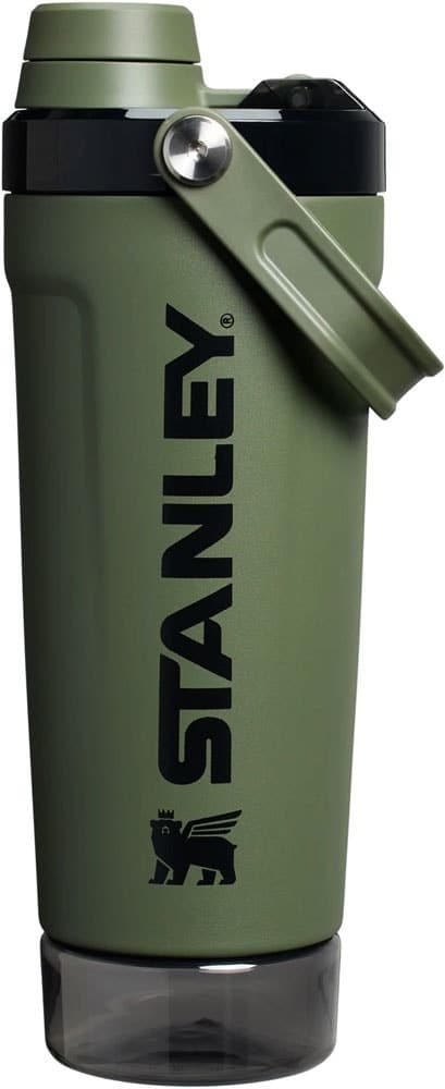 Garrafa Térmica Stanley Activate Shaker Bottle 591mL Dried Pine Vrt