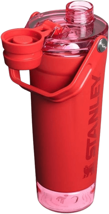 Garrafa Térmica Stanley Activate Shaker Bottle Vermelho 591ml