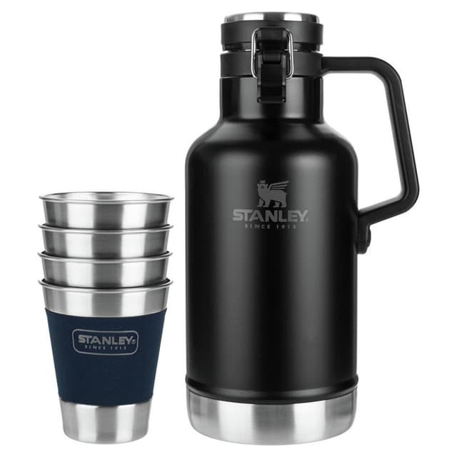 Garrafa Térmica Stanley Classic Growler 1.9L - Kit Copos