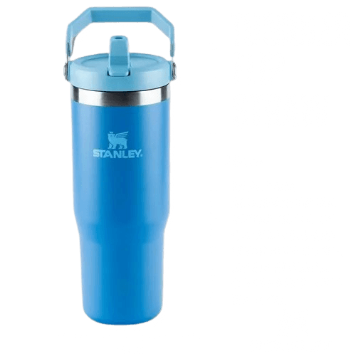 Garrafa Térmica Stanley Flip Straw Tumbler Blue Dreams 887ml com Tampa