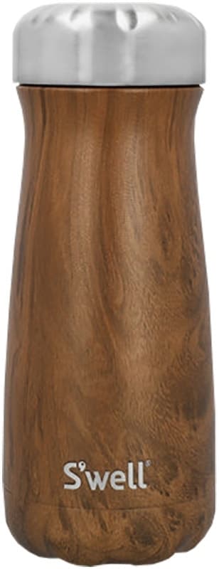 Garrafa Térmica S'well Traveler 470mL - Teakwood