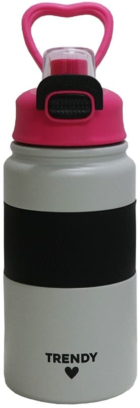 Garrafa Térmica Trendy 18441 600mL - Cinza