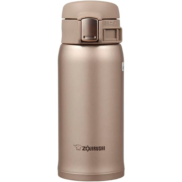 Garrafa Térmica Zojirushi Sm-SA36NM Inox 360ml Dourado
