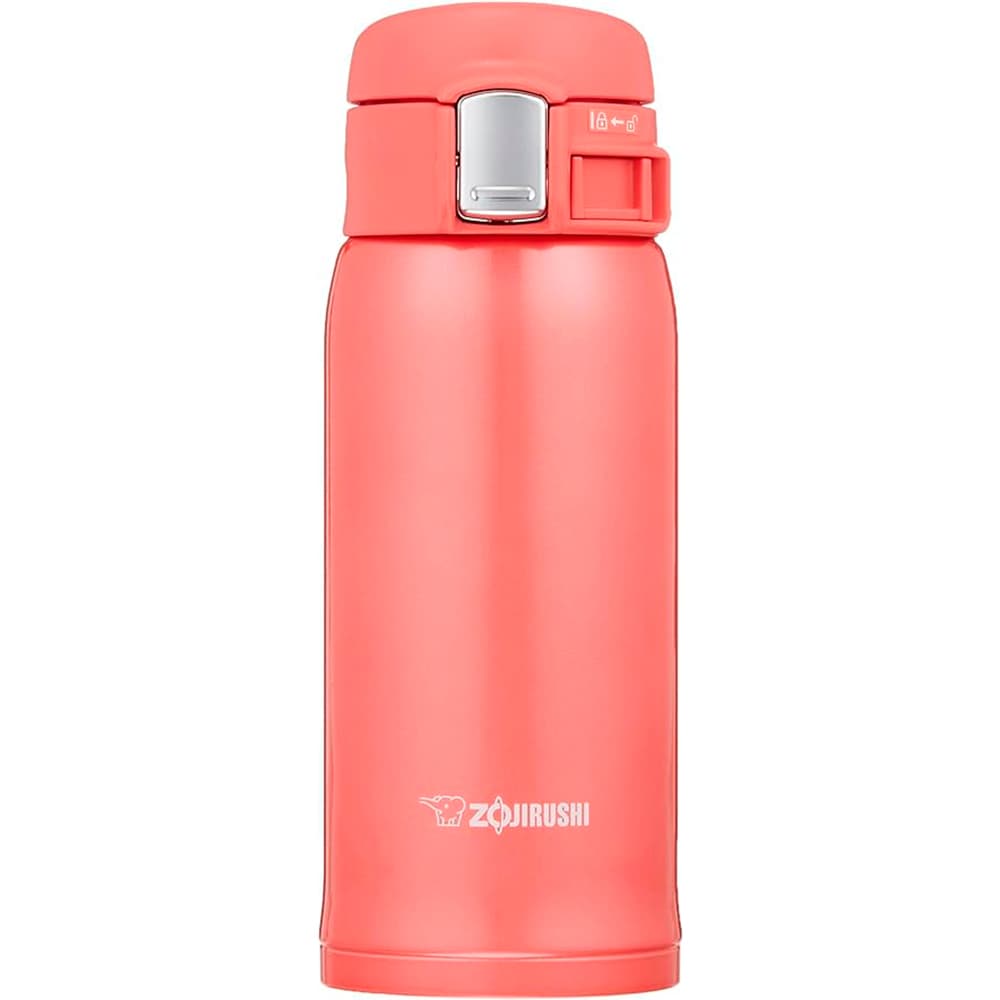 Garrafa Térmica Zojirushi Sm-SC36PV Inox 360ml Coral Pink