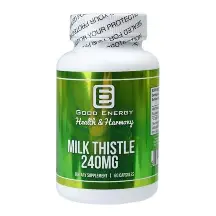 Suplemento Good Energy Milk Thistle 240MG 60 Cápsulas