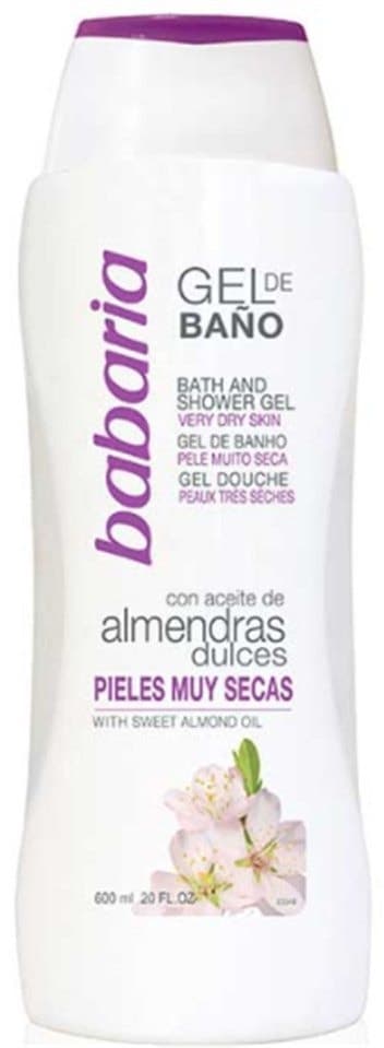 Gel de Banho Babaria Óleo de Amêndoa Doce - 600mL