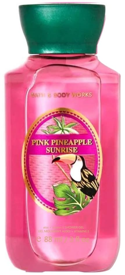 Gel de Banho Bath & Body Works Pink Pineapple Sunrise - 88mL