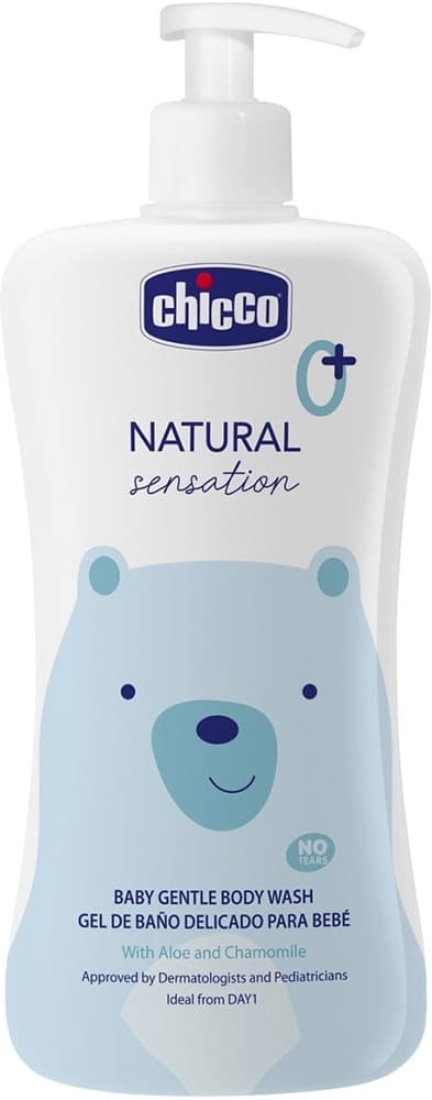 Gel de Banho para Bebê Chicco Natural Sensation 500mL