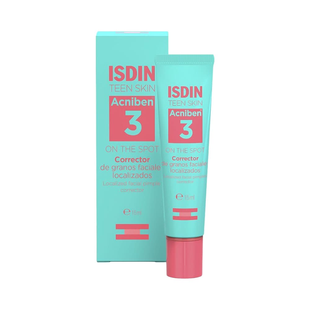 Tratamento Localizado Gel Isdin Acniben On The Spot Corrector 15ml