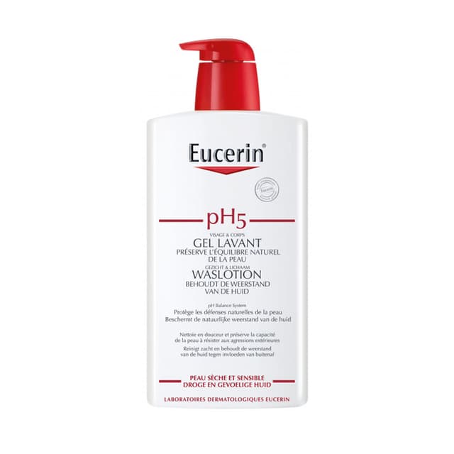 Gel Limpador Eucerin Ph5 1000ml
