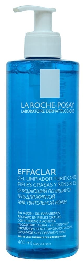 Gel de Limpeza Purificante La Roche Posay Effaclar - 400mL