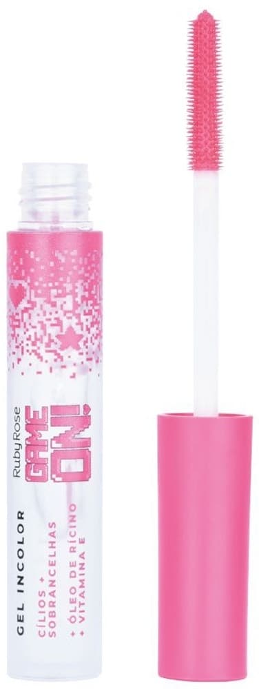 Gel para Sobrancelhas e Cílios Ruby Rose Game On Incoloro 3.8ml Hb-509