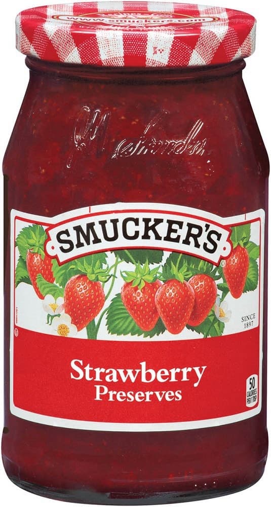 Geleia Smuckers Morango Preserves 340 Gr.
