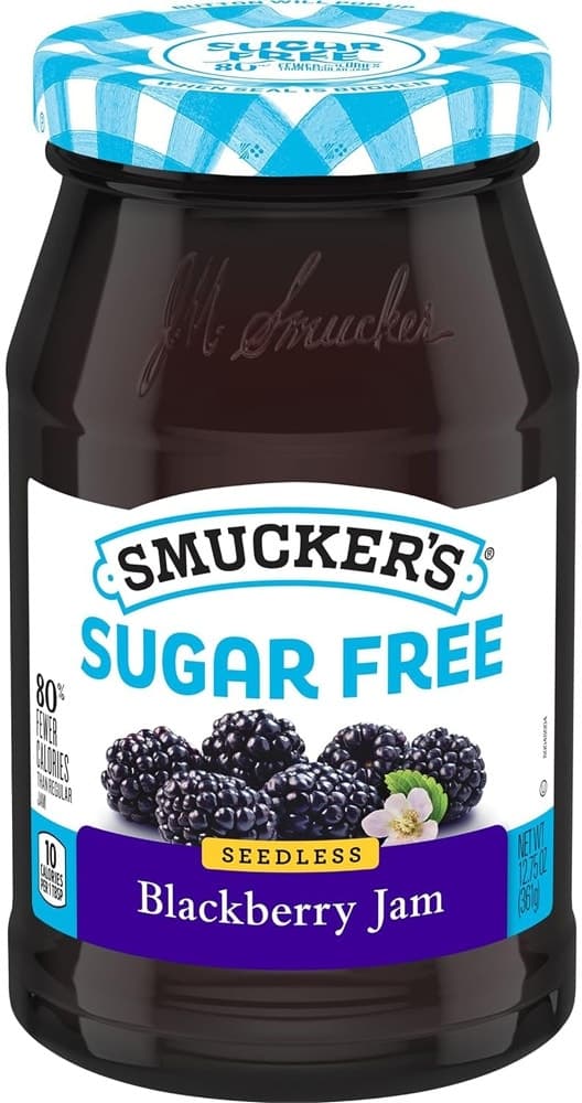 Geleia Smuckers Sugar Free Seedless Blackberry 361G