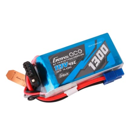 Gens Ace G-Tech 11.1V 1300mAh 45C 3S Ec3