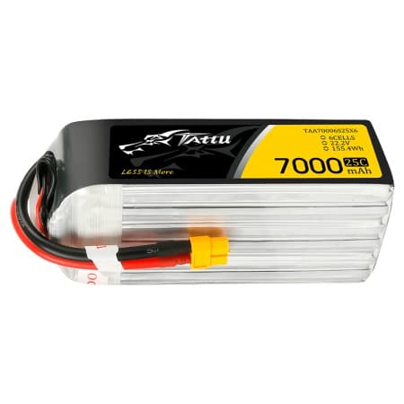 Gens Ace 7000mAh 25C 6S Xt60