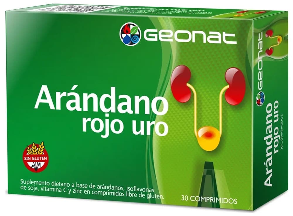 Suplemento Geonat Cranberry Uro (30 Comprimidos)