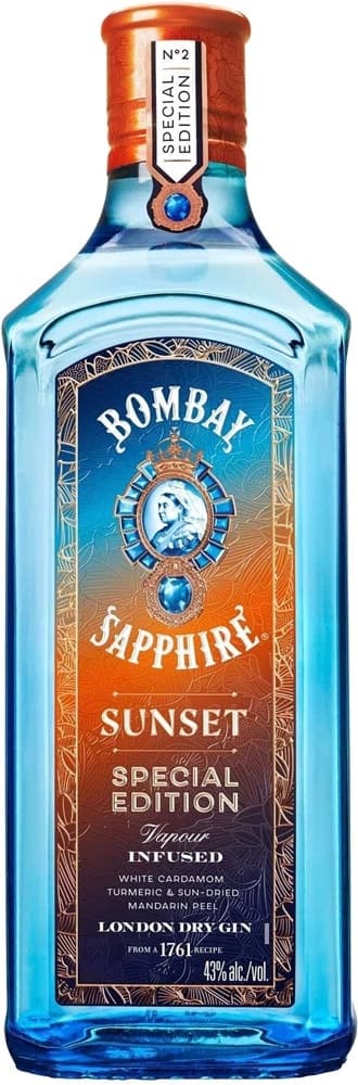 Gin Bombay Sapphire Sunset 750mL