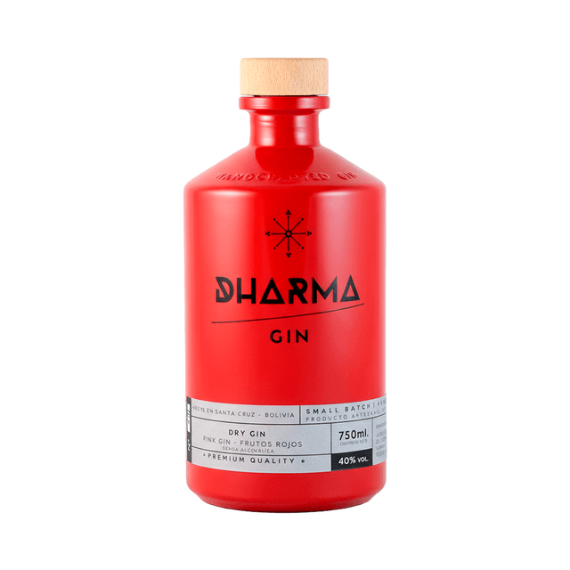 Gin Dharma Frutos Rojos 750ml
