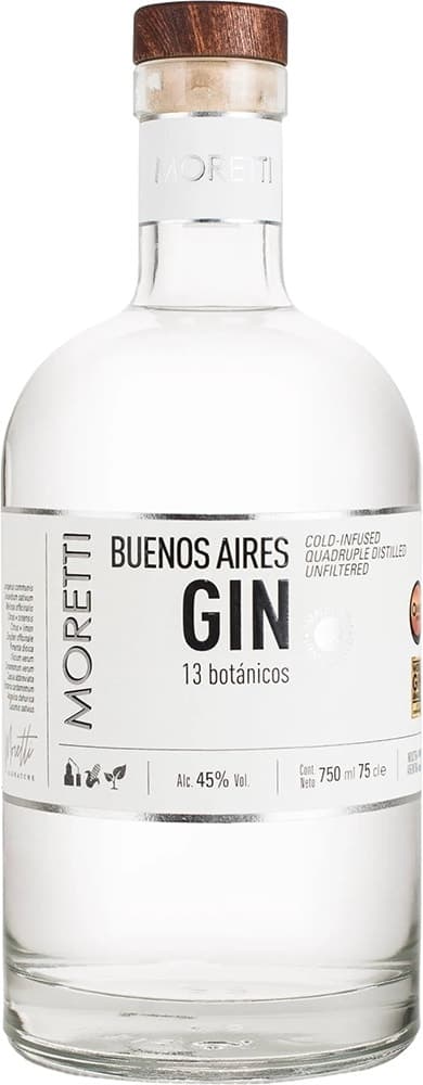 Gin Moretti Buenos Aires 750mL