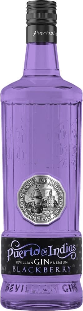 Gin Puerto de Indias Blackberry 1L